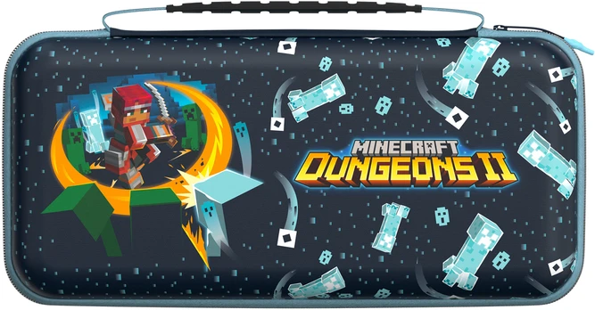 Turtle Beach PlayTrek Travel Case Nintendo Switch 2 Minecraft Dungeons II