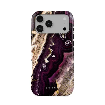 Purple Skies - Marble iPhone 17 Pro Max Case, Tough (MagSafe) / N/A