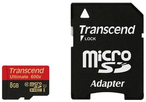 "KORTELĖ _TRANSCEND Ultimate 8GB microSDHC UHS-I"