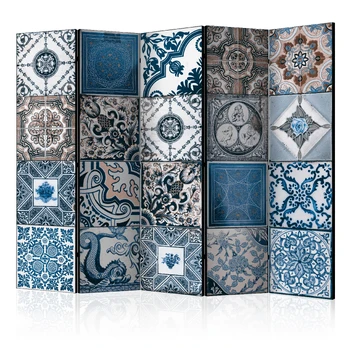 Artgeist Pertvara - Mėlyna Arabesque II [Room Dividers]