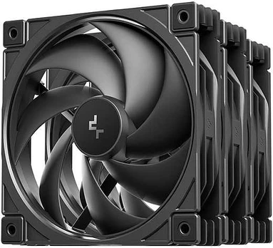 K COOLER DeepCool FD12 V2 120mm PC Gehäuselüfter PWM juodas