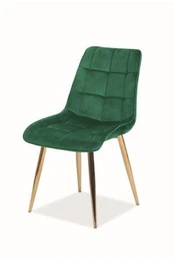 Signal Meble Kėdė CHIC VELVET AUKSAS