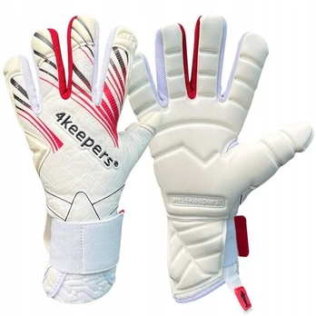 Vartininko pirštinės 4Keepers Soft Opal NC, baltos
