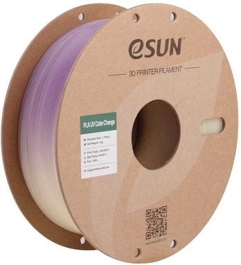 eSUN PLA UV Color Change 1.75mm 1kg - Violetinė