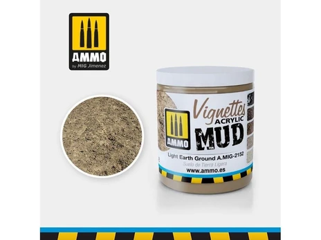 AMMO by MIG Jimenez AMMO MIG - Akrilinis purvas LIGHT EARTH GROUND, 100ml, 2152