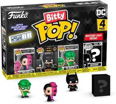 Funko Blister 4 figures Bitty POP DC Comics Batman 85th Anniversary Two-Face