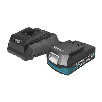 Komplektas: DED7032 2,0Ah akumuliatorius, DED7038 ikroviklis