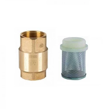 Atbulinis vožtuvas su filtru 2"
