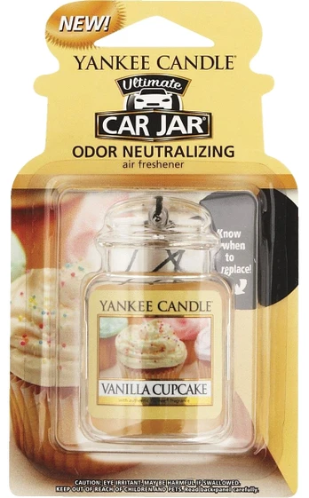 Automobilio kvapas Yankee Candle Car Jar Ultimate Vanilla Cupcake