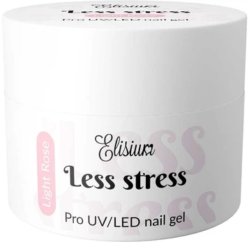 Elisium Less Stress Builder Gel Light Rose, 40 ml