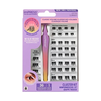 KISS ImPRESS Press on False Eyelashes Kit 02C