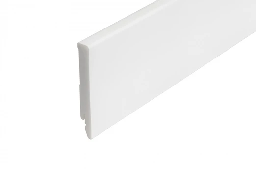 Grindjuostė Cezar INTENSE 668814, 244 cm x 10 cm x 1.4 cm, balta