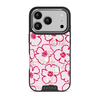 Flower Girl - iPhone 17 Pro Case, Elite Dark (MagSafe) / Silver