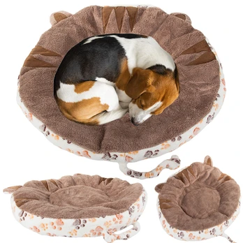 Verk Group Fluffy dog bed cat bed soft 60cm