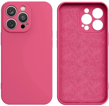 Hurtel Silikoninis dėklas iPhone 14 Plus – fuksija