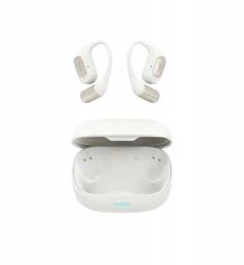 NUI Nubia LiveFlip „Bluetooth“ į ausis įstatomos ausinės Baltos