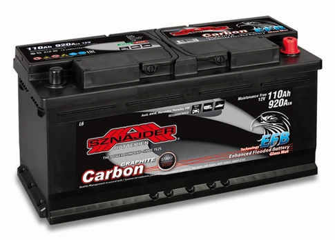 Akumuliatorius Sznajder Carbon, 12 V, 110 Ah, 920 A