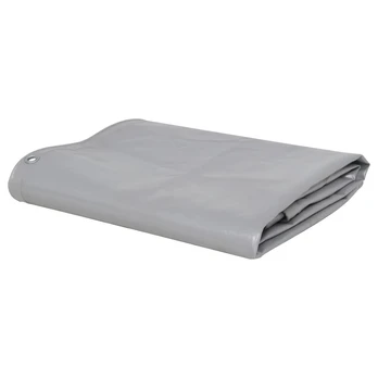 Tentas, pilkos spalvos, 4x7m, 650g/m²