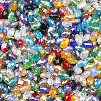 Stiklo karoliukai, Juoda
