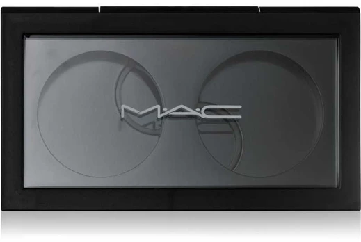 MAC, Pro Colour, Empty Makeup Palette, Juodas, With 2 Slots