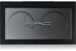 MAC, Pro Colour, Empty Makeup Palette, Juodas, With 2 Slots kaina