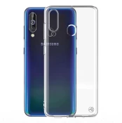Tellur Cover Basic Silicone for Samsung Galaxy A60 transparent kaina