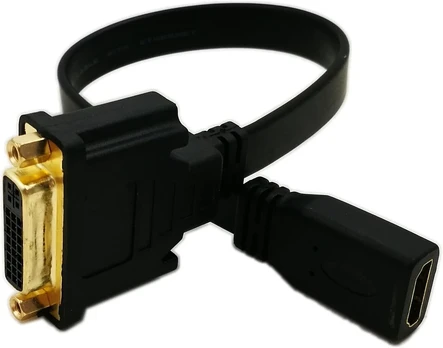 Default Hdmi į Dvi Adapteris, 0.3m, 1080p