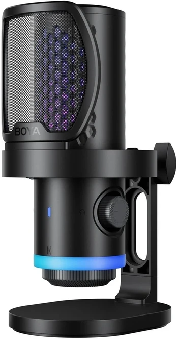 BOYA CastMic G40 Wired USB-C Gaming Microphone - Juodas