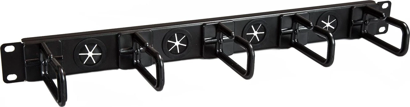 StarTech Cable organizatorius 1U 19" su laikikliais (CABLMANAGERH)