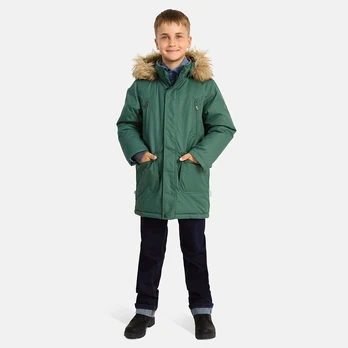 Huppa Vaikiškas žieminė parka ROMAN 2, forest green