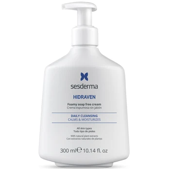 Bemuilis putojantis prausiklis SESDERMA HIDRAVEN, 300 ml (Dabar 3 už 2 kainą!)