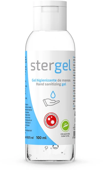 STERGEL - HYDROALCOHOLIC HAND SANITIZING GEL ALOE VERA 100ML