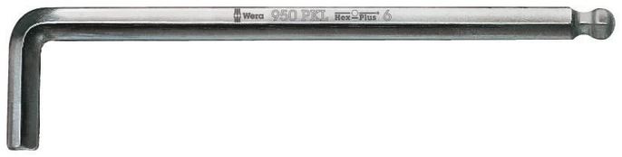 L-formos raktas WERA 950 PKL Hex-Plus, 10mm