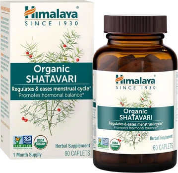 Himalaya Organic Shatavari 60 kaps.