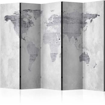 Artgeist Pertvara - Concrete Map [Room Dividers]