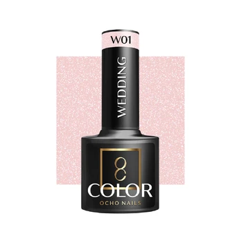 Ocho Nails hibridinis nagų lakas Wedding W01 – 5 g