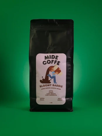 MIDE COFFEE Bloomy baddie Kavos pupelės 1kg