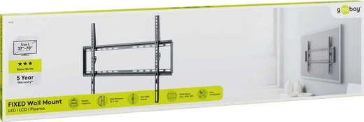 Laikiklis TV Goobay BASIC FIXED L 37"-70" do 35kg