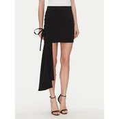 Elisabetta Franchi Mini sijonas GO-071-51E2-V340 Juoda Regular Fit