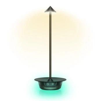 Wireless LED Lamp With RGB Base Touch Dimmable