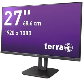 Monitorius Wortmann AG TERRA LCD/LED 2748W PV V4 IPS juodas HDMI/DP/USB-C (3030264)