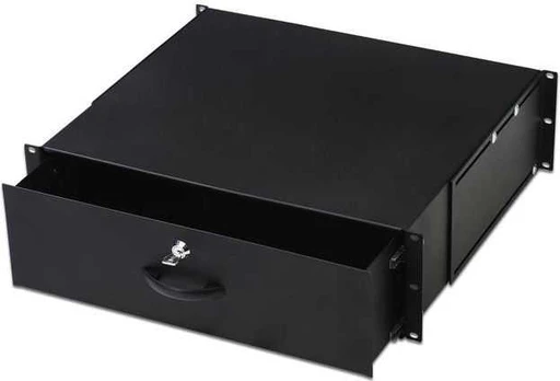 „Digitus Drawer“ 3U tinklo spintelėms (DN-19 KEY-3U-SW)