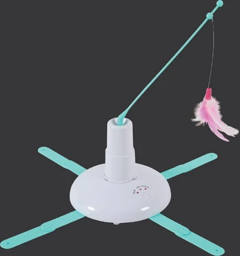 Elektroninis kačių žaislas Zolux Cat Player 2, baltas