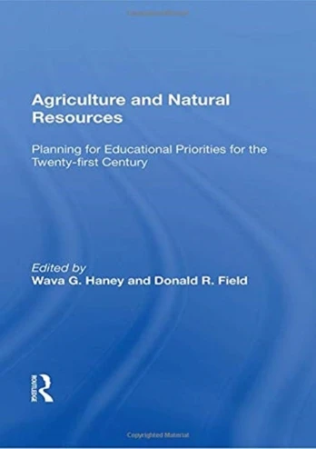 Agriculture and Natural Resources - Minkštas viršelis
