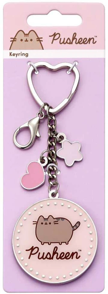 The Carat Shop Pusheen keychain