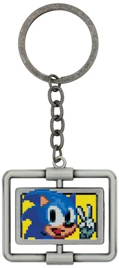 Fanatik Sonic The Hedgehog - Spinning Keyring
