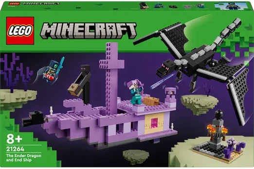 LEGO Minecraft 21264 Enderio drakonas ir Pabaigos laivas