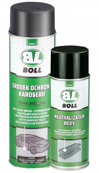Juodas avinėlis 500 ml + rūdžių neutralizatorius Boll 150 ml