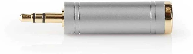 Fuj:tech 6,3 mm naaras - 3,5 mm uros -audioadapteri