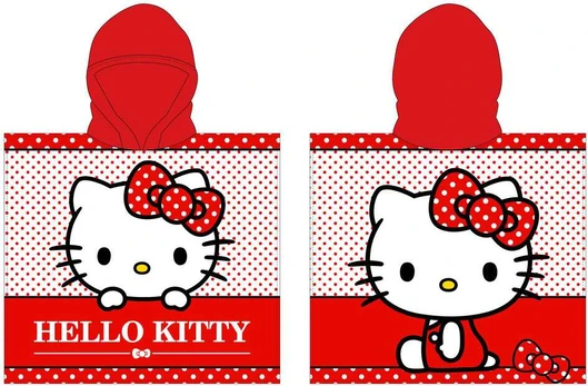 Sanrio Hello Kitty microfibre poncho towel